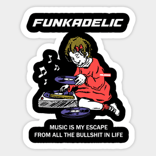 Funkadelic Sticker